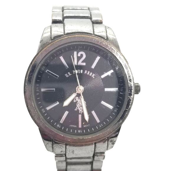 US Polo Assn. Black Men USC2070 watch